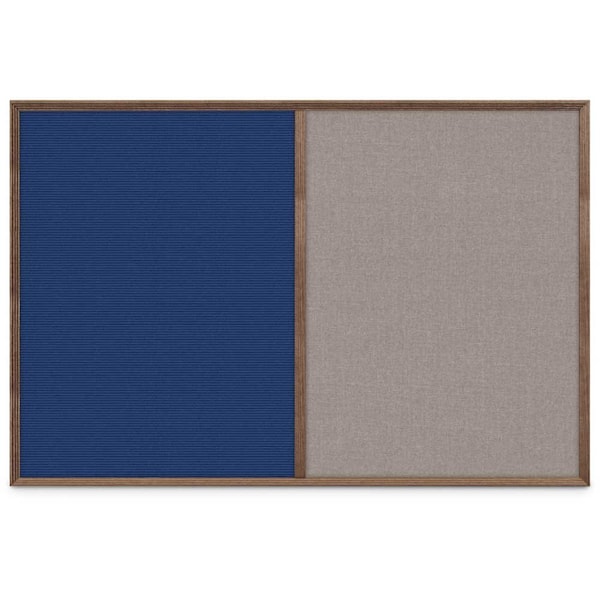 Slim Style Indoor Enclosed Corkboard, 24